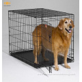 Solid metal wire dog crate pet cat cage